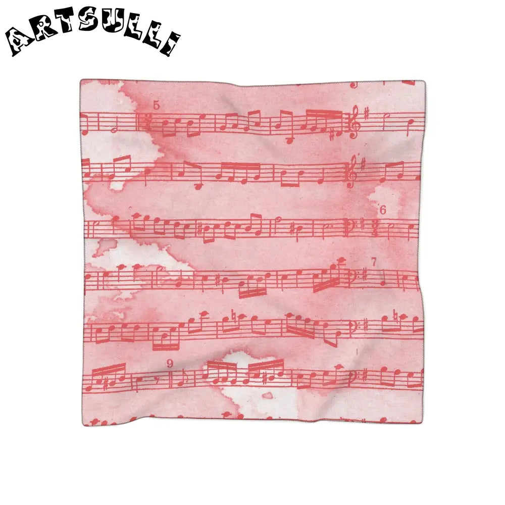 JAKKOUTTHEBXX Pink Music Head Turning Style Scarf 2025