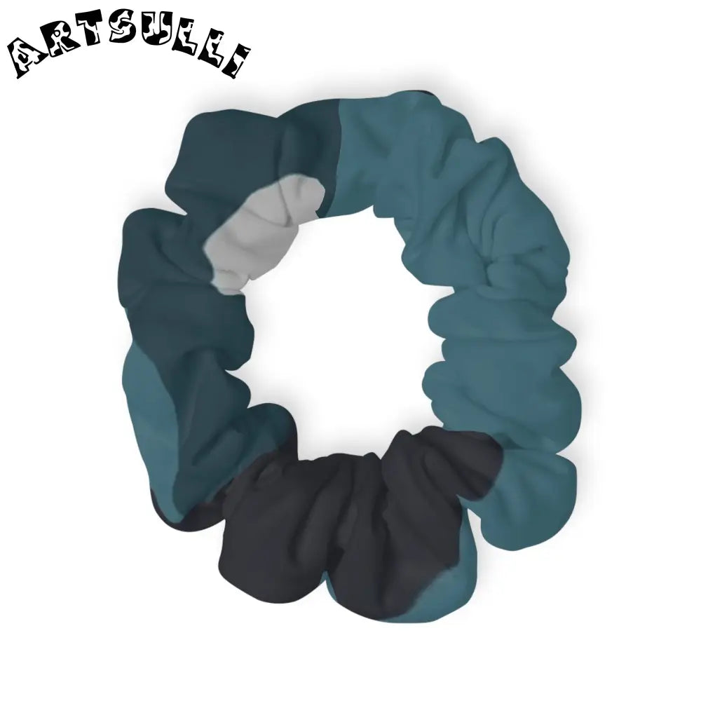 JAKKOUTTHEBXX Blue Camouflage Scrunchie JAKKOUTTHEBXX Artsulli - Art