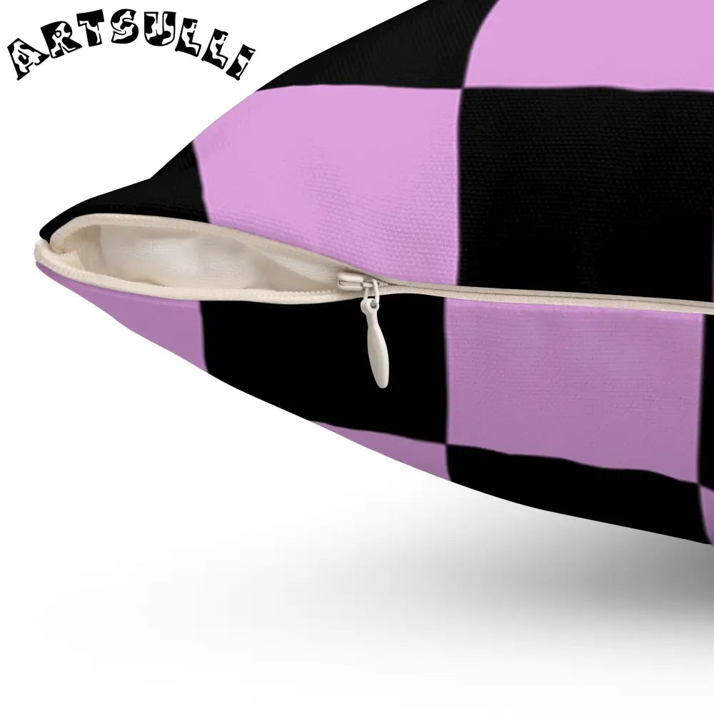 JAKKOUTTHEBXX Pixel Punk Vision Spun Polyester Square Pillow