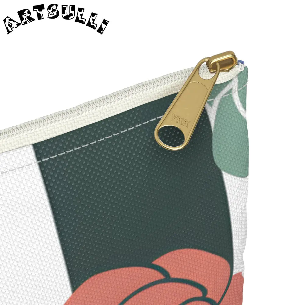 JAKKOUTTHEBXX Stripes x Roses Black and White Accessory Pouch