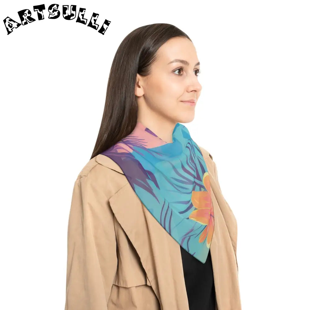 JAKKOUTTHEBXX Sunset Paradise Poly Scarf JAKKOUTTHEBXX Artsulli