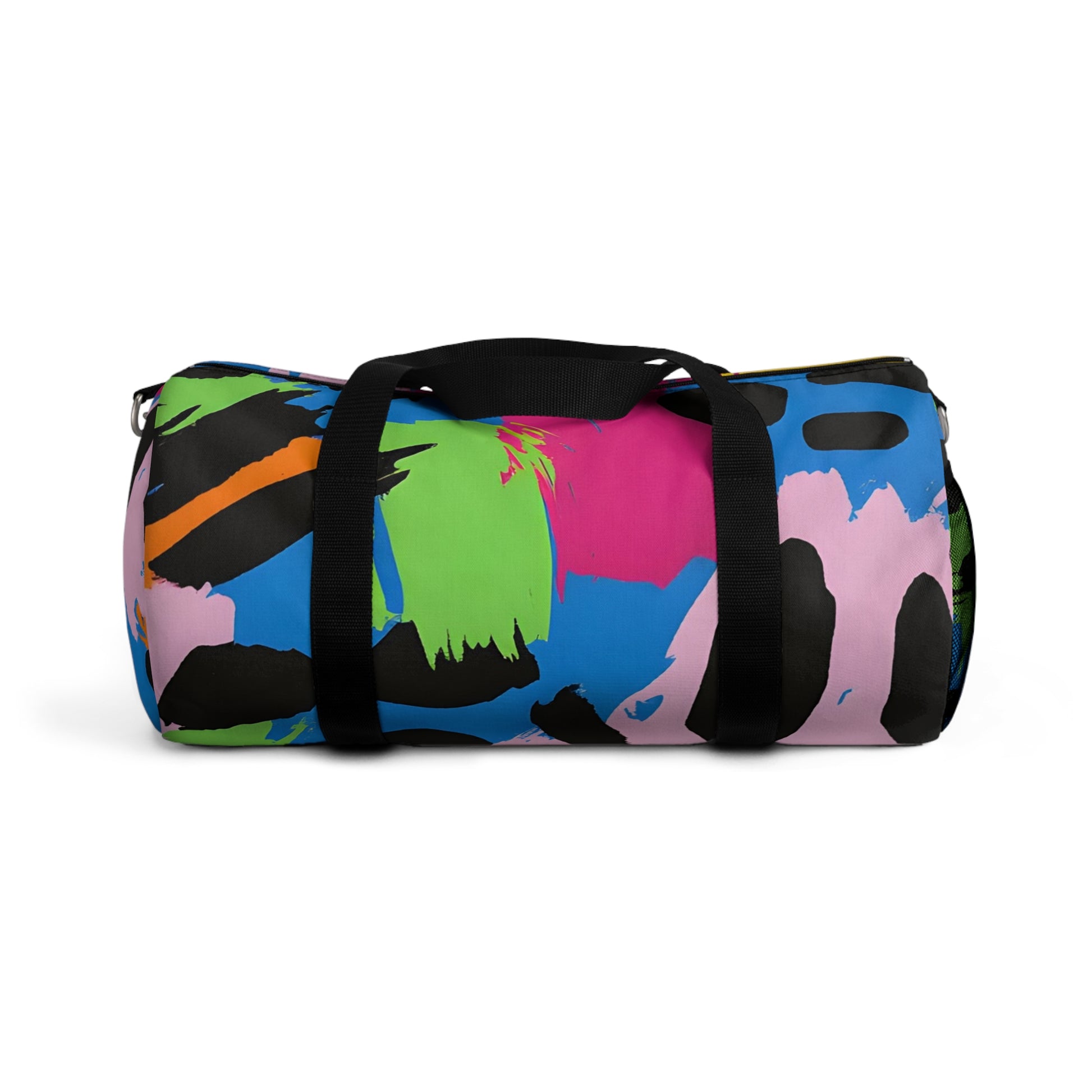 90s Neon Duffel Bag, Artsulli - Art is Long, Life is Short, Bags, Size, Small, , , , , 23515109936746709200