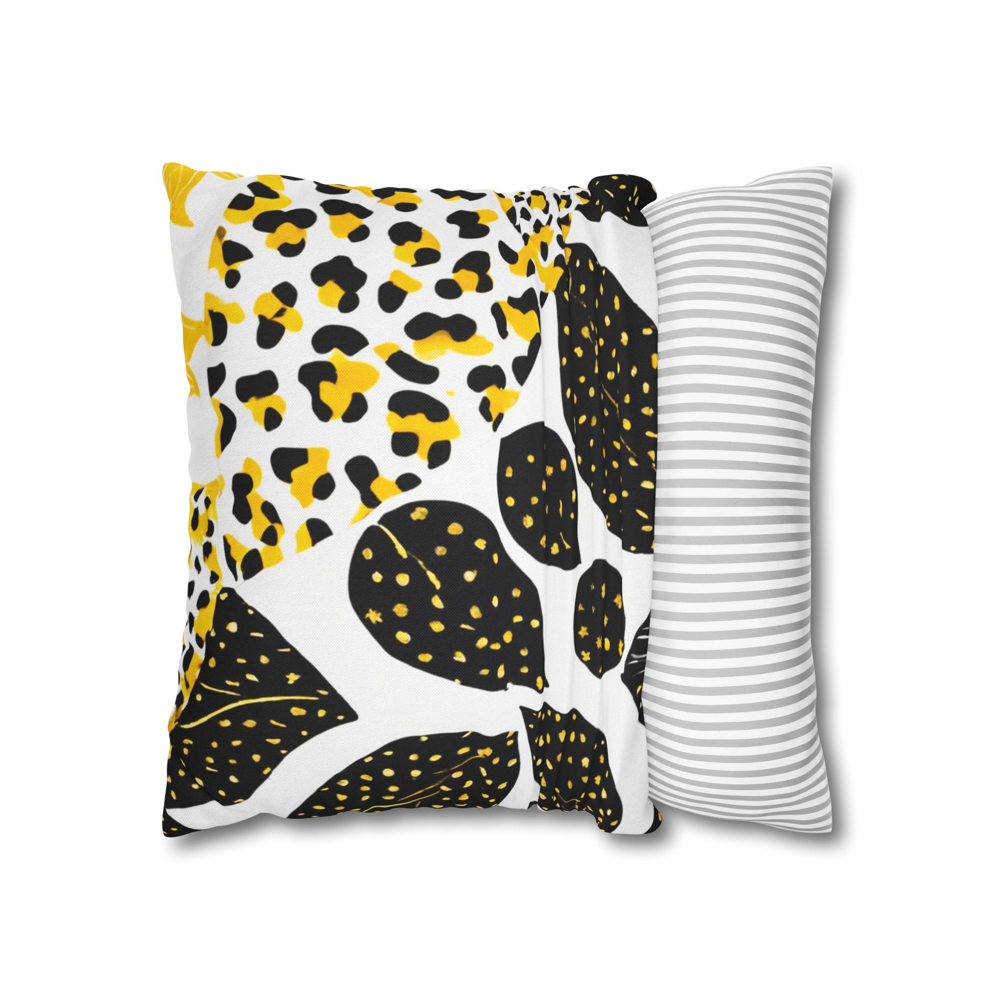 Spun Polyester Square Pillowcase, Artsulli - Art is Long, Life is Short, Home Decor, , , , , , , 