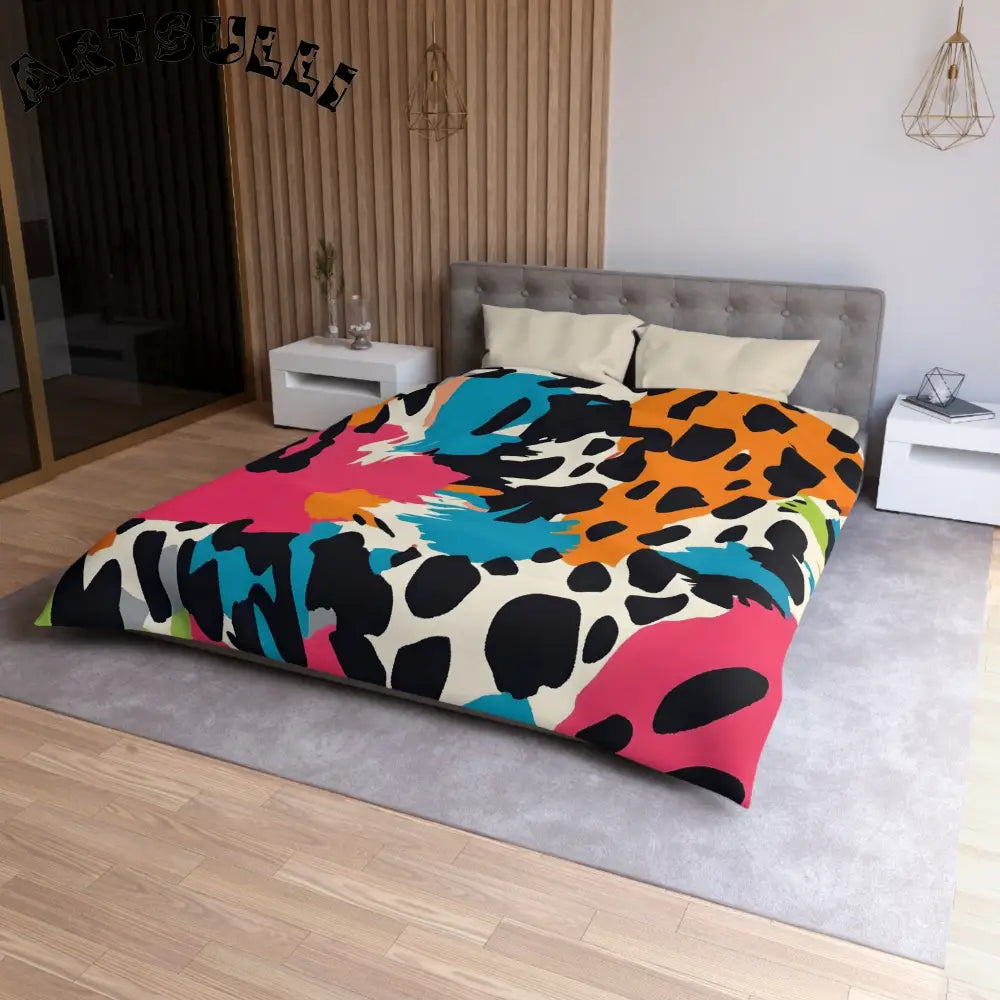 JAKKOUTTHEBXX Wild Brush Strokes x Animal Print Multi-Color