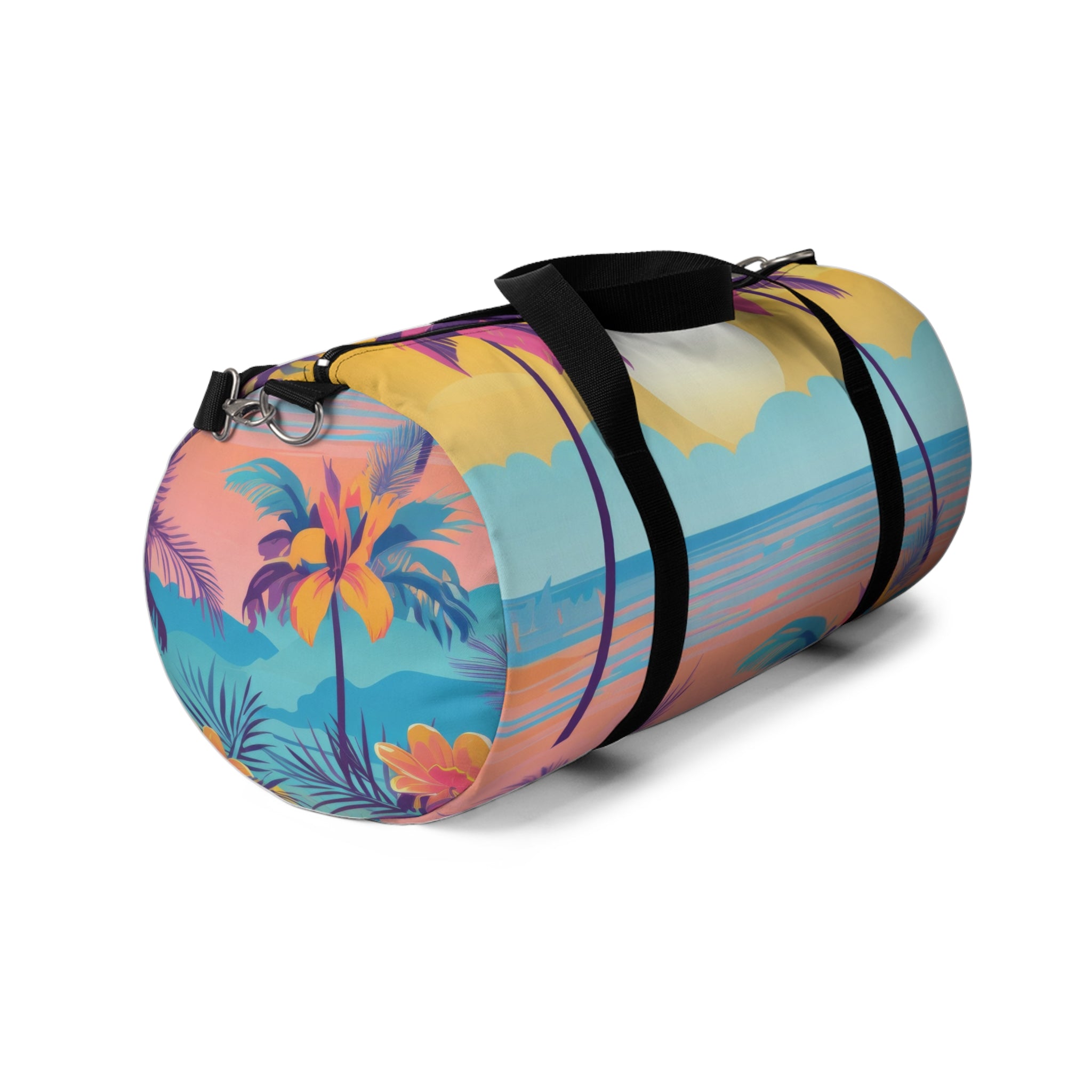 Sunset Paradise II Duffel Bag, Artsulli - Art is Long, Life is Short, Bags, , , , , , , 