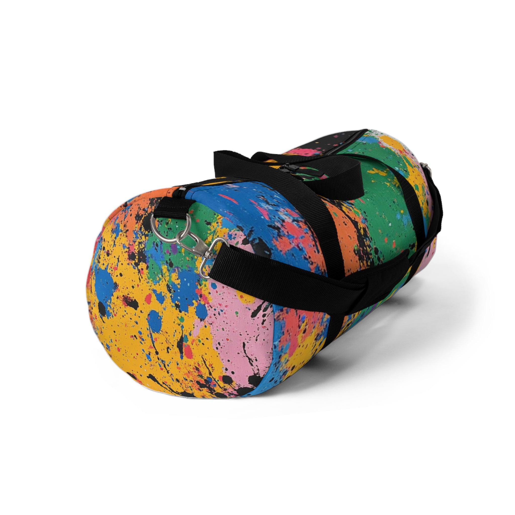 The Colors Of Paint Splatter Duffel Bag, Artsulli - Art is Long, Life is Short, Bags, , , , , , , 