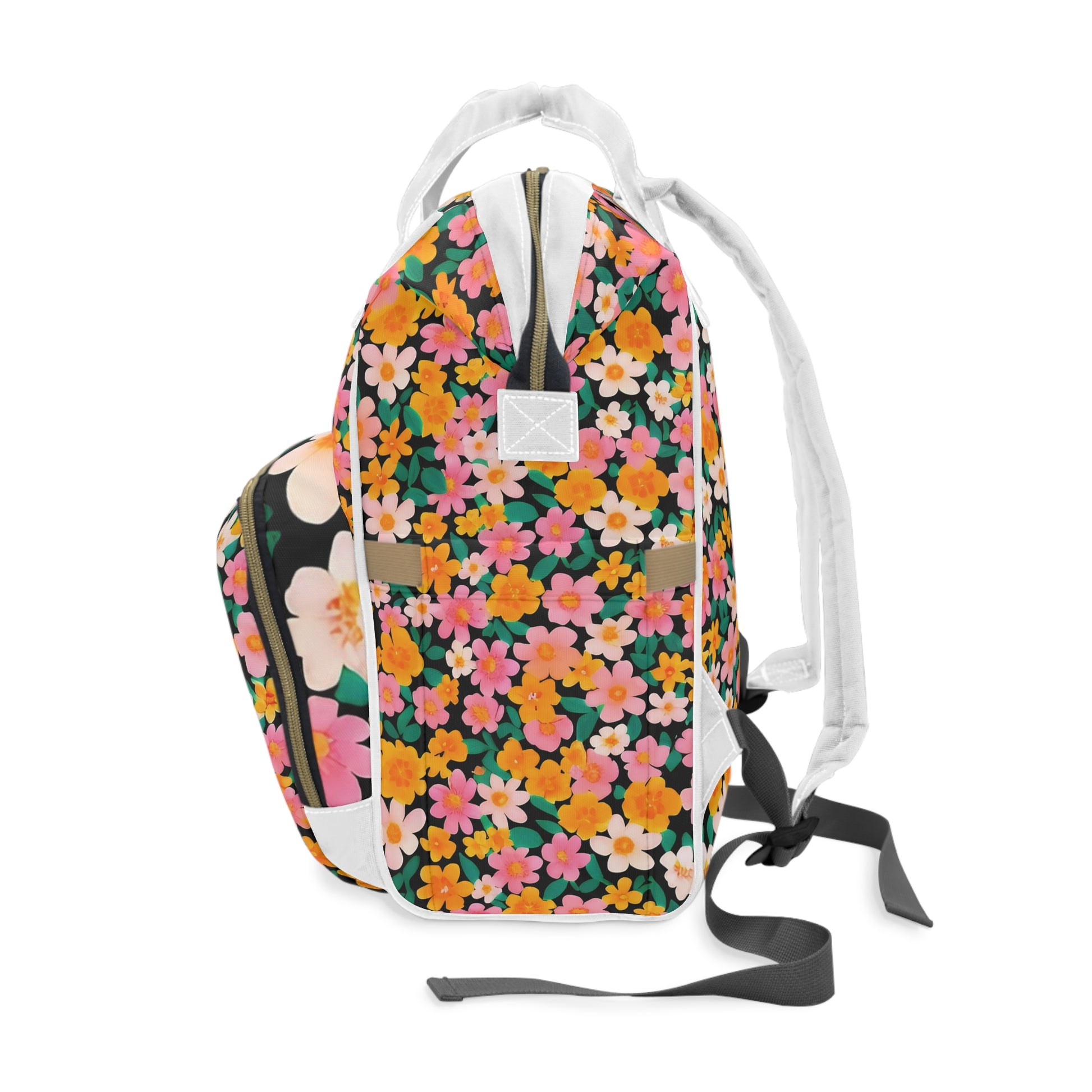 Multifunctional Diaper Backpack, Artsulli - Art is Long, Life is Short, Bags, , , , , , , 