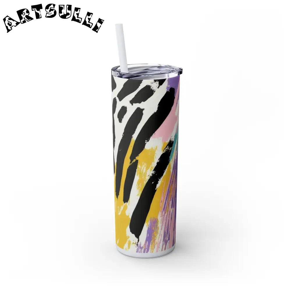 JAKKOUTTHEBXX Wild Zebra Stripes x Paint Brush Strokes Multi-Color