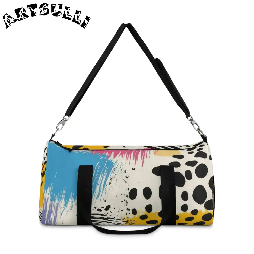 JAKKOUTTHEBXX Rae Zebra Rhapsody Duffel Bag JAKKOUTTHEBXX Artsulli