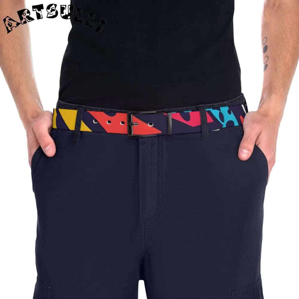 JAKKOUTTHEBXX Comic x Pop Art Belt JAKKOUTTHEBXX Artsulli - Art