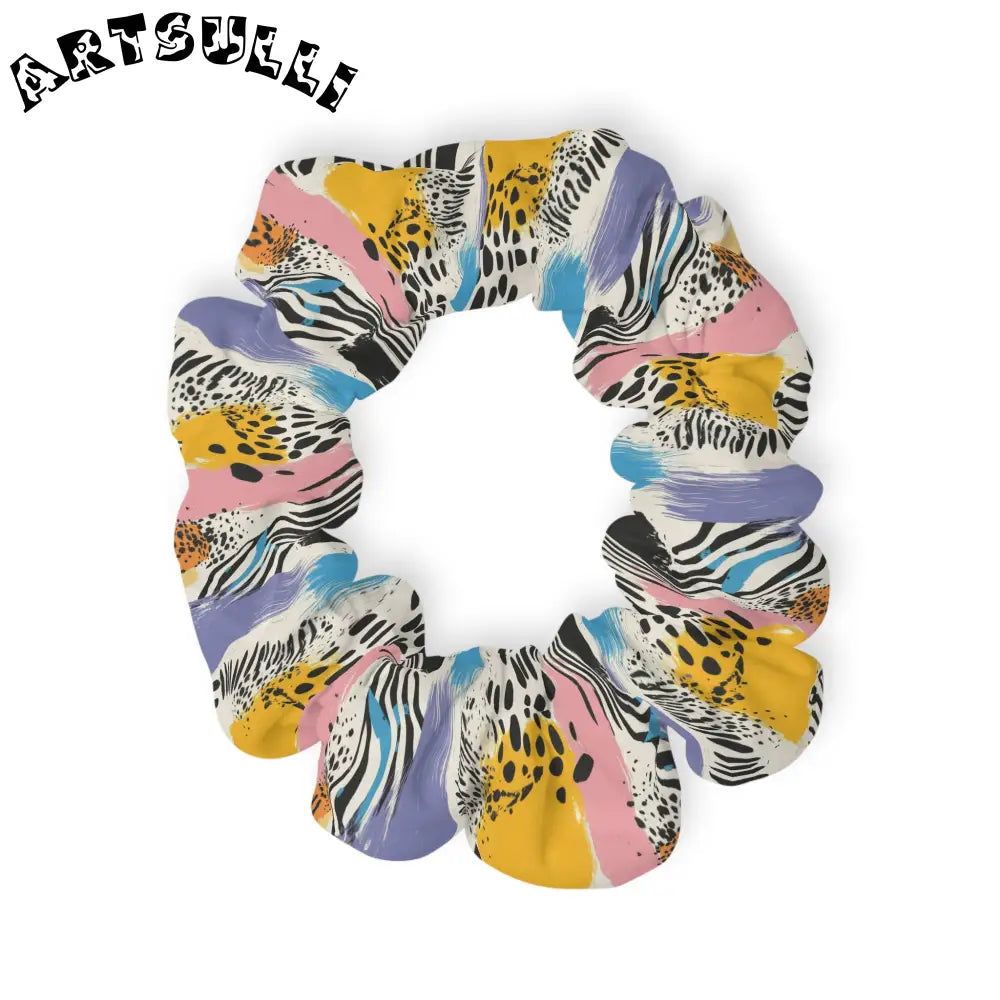 JAKKOUTTHEBXX Rae Zebra Rhapsody Scrunchie JAKKOUTTHEBXX Artsulli