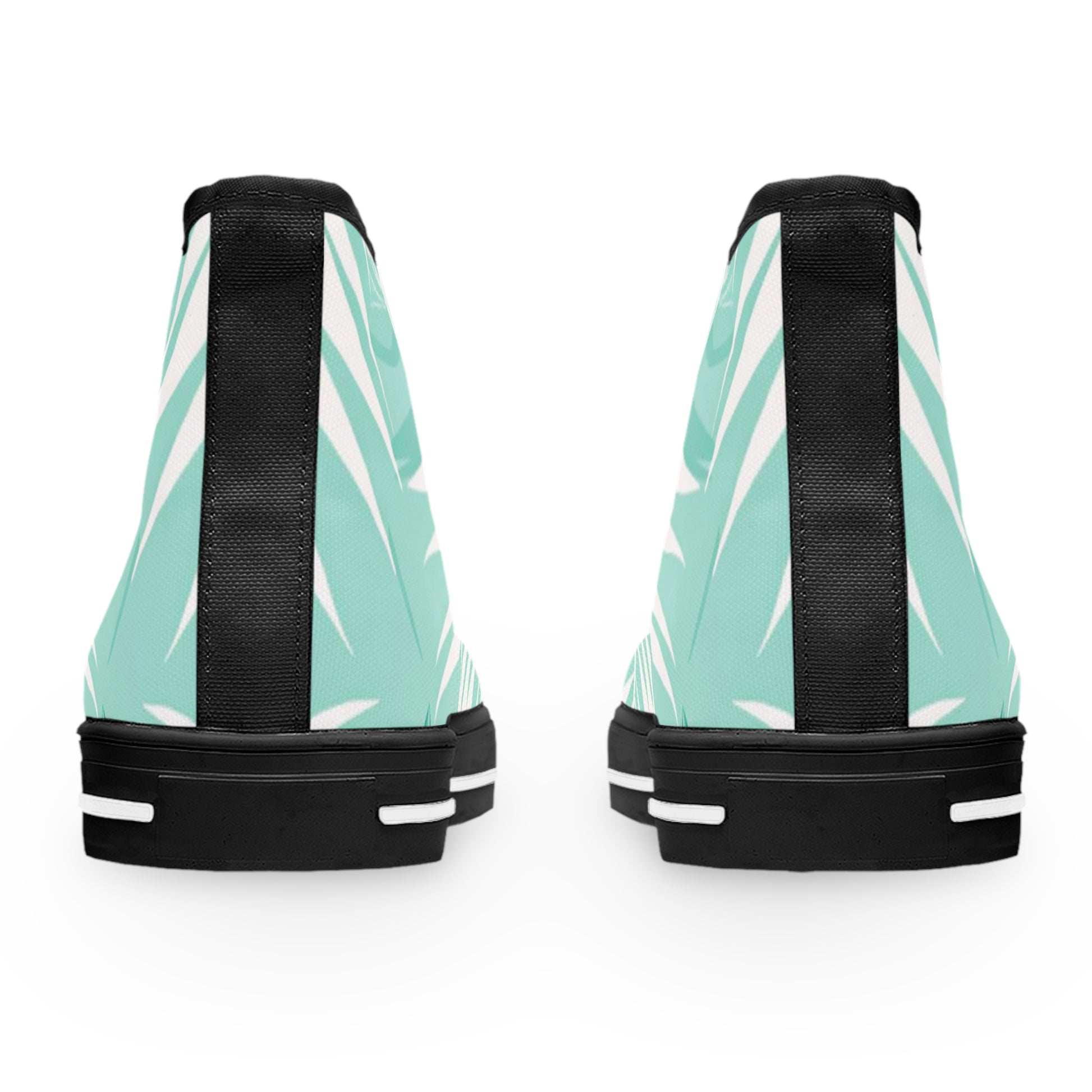 Versace Palm Women's High Top Sneakers, Artsulli - Art is Long, Life is Short, Shoes, , , , , , , 