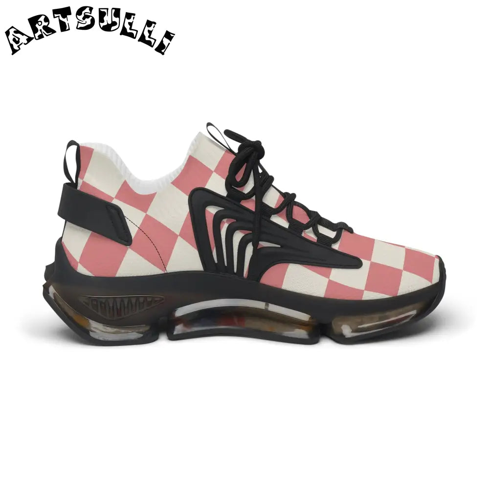 JAKKOUTTHEBXX Retro Checkered Grassland Sprites Women’s Mesh