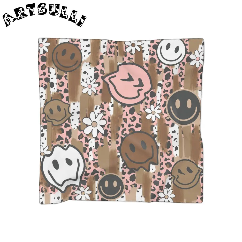 JAKKOUTTHEBXX Copy of Sutfin Ghosts Pop Art Poly Scarf JAKKOUTTHEBXX