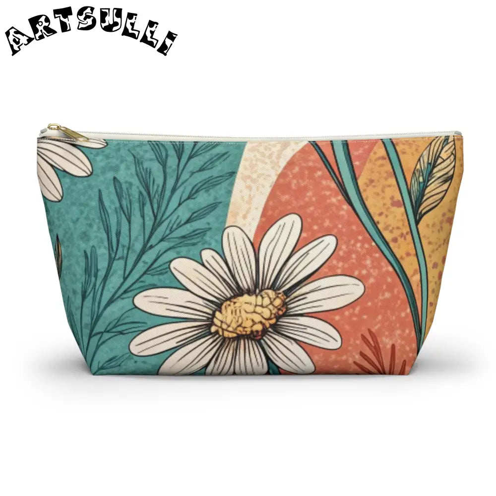 JAKKOUTTHEBXX Retro Daisy Dream Accessory Pouch w T-bottom