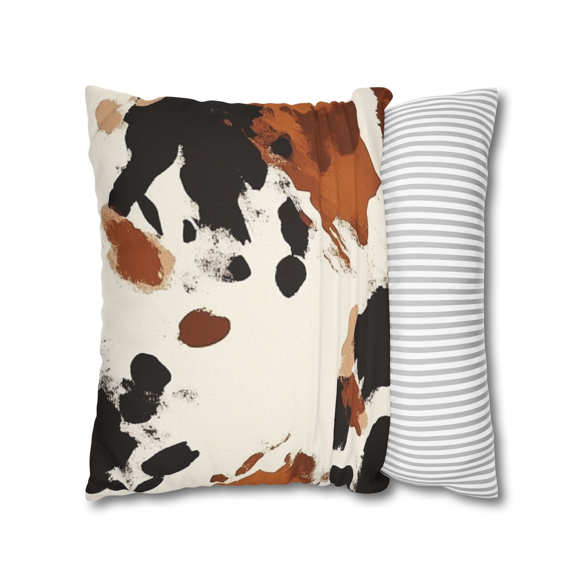 Spun Polyester Square Pillowcase