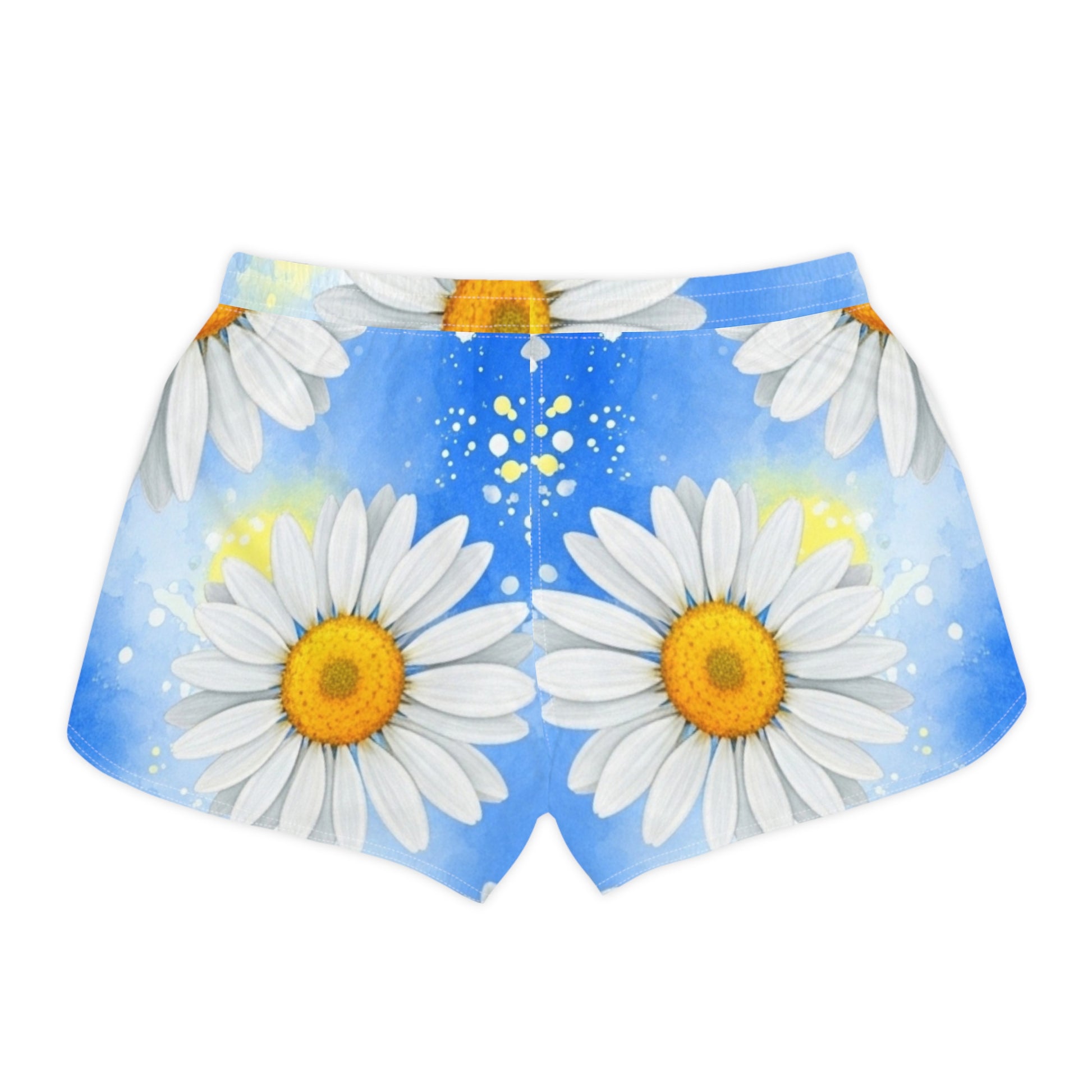 Daisies Women's Casual Shorts (AOP), Artsulli - Art is Long, Life is Short, All Over Prints, , , , , , , 