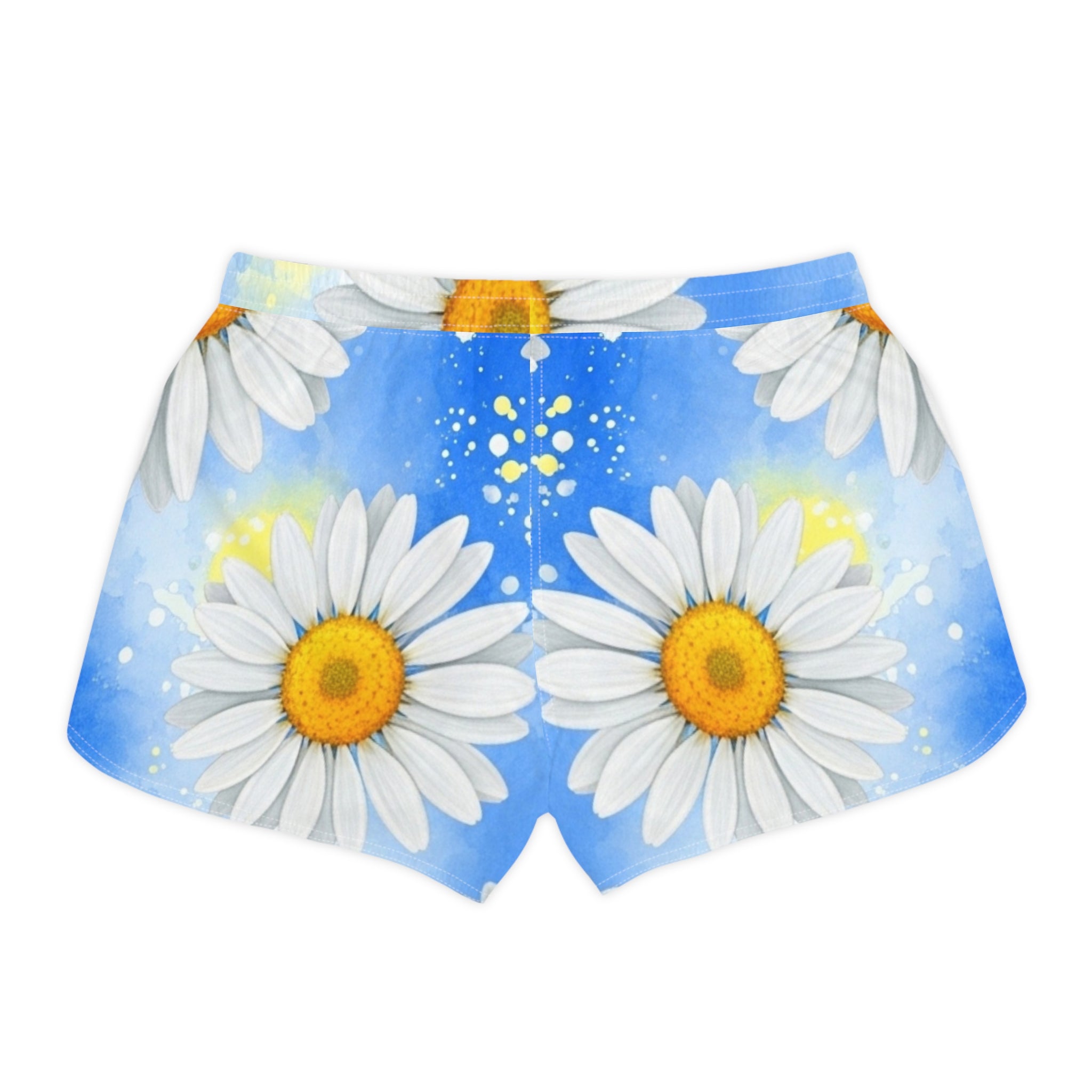 Daisies Women's Casual Shorts (AOP), Artsulli - Art is Long, Life is Short, All Over Prints, , , , , , , 