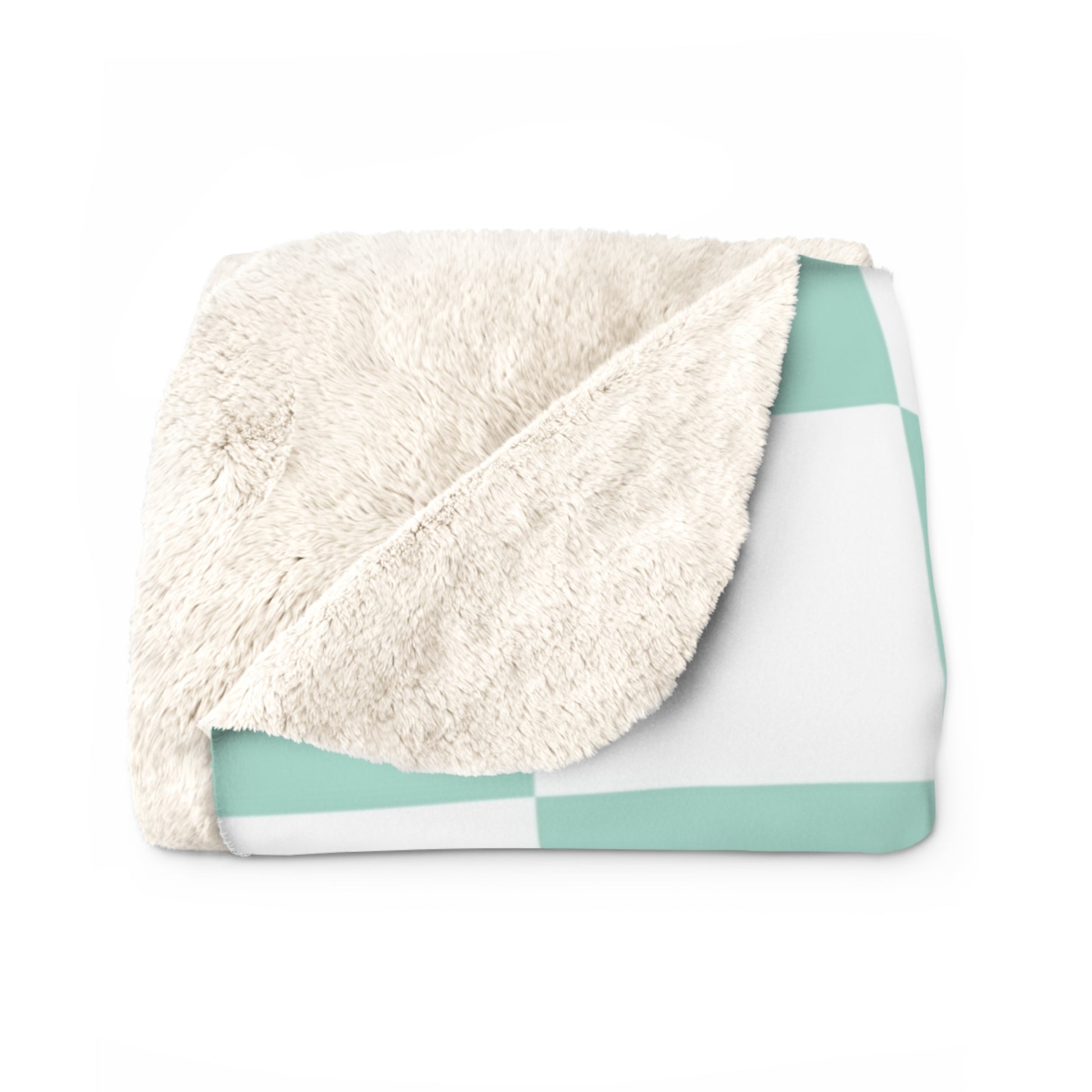 Chessboard Sherpa Fleece Blanket, Artsulli - Art is Long, Life is Short, Home Decor, , , , , , , 