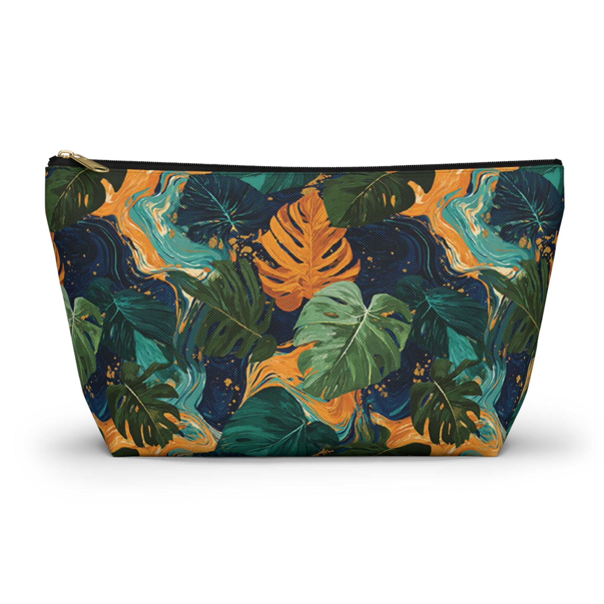 Accessory Pouch w T-bottom, Artsulli - Art is Long, Life is Short, Bags, Size, Large, Color, Black zipper, , , 36340915718168493932