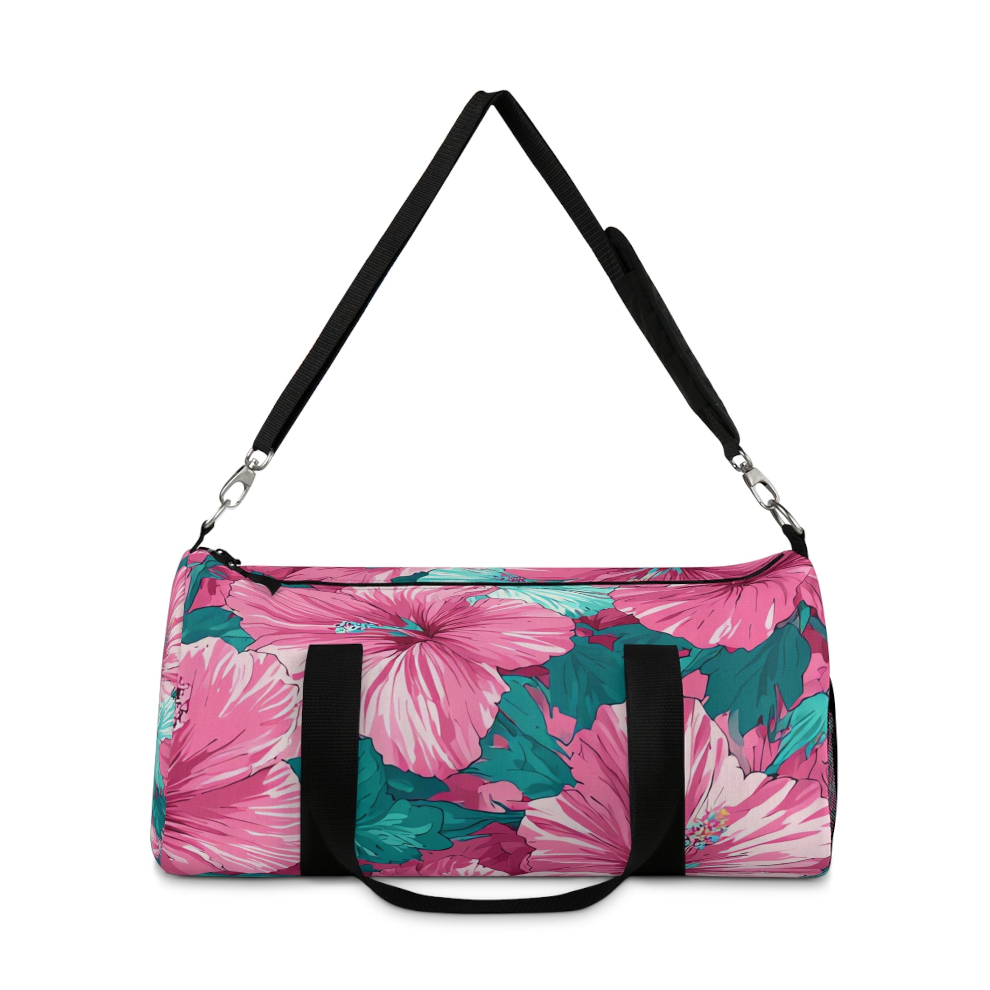 Flowerpunk Aloha Duffel Bag, Artsulli - Art is Long, Life is Short, Bags, , , , , , , 