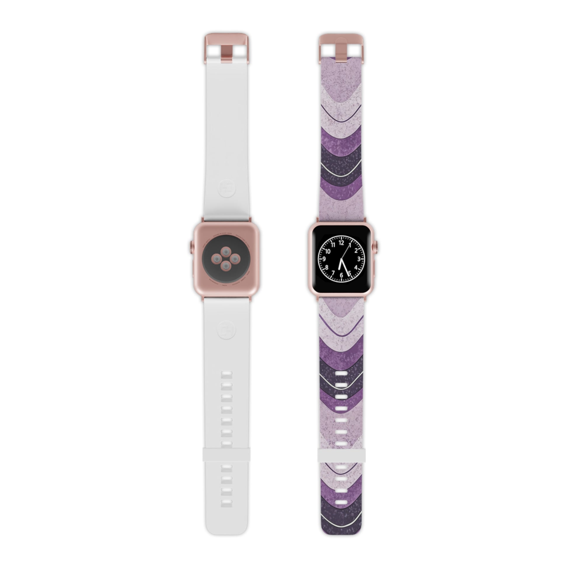 Bat Wave Watch Band for Apple Watch, Artsulli - Art is Long, Life is Short, Accessories, Size, 8'' × 0.75'' / 42 - 44 mm, Color, Rose Gold, , , 46988890634014