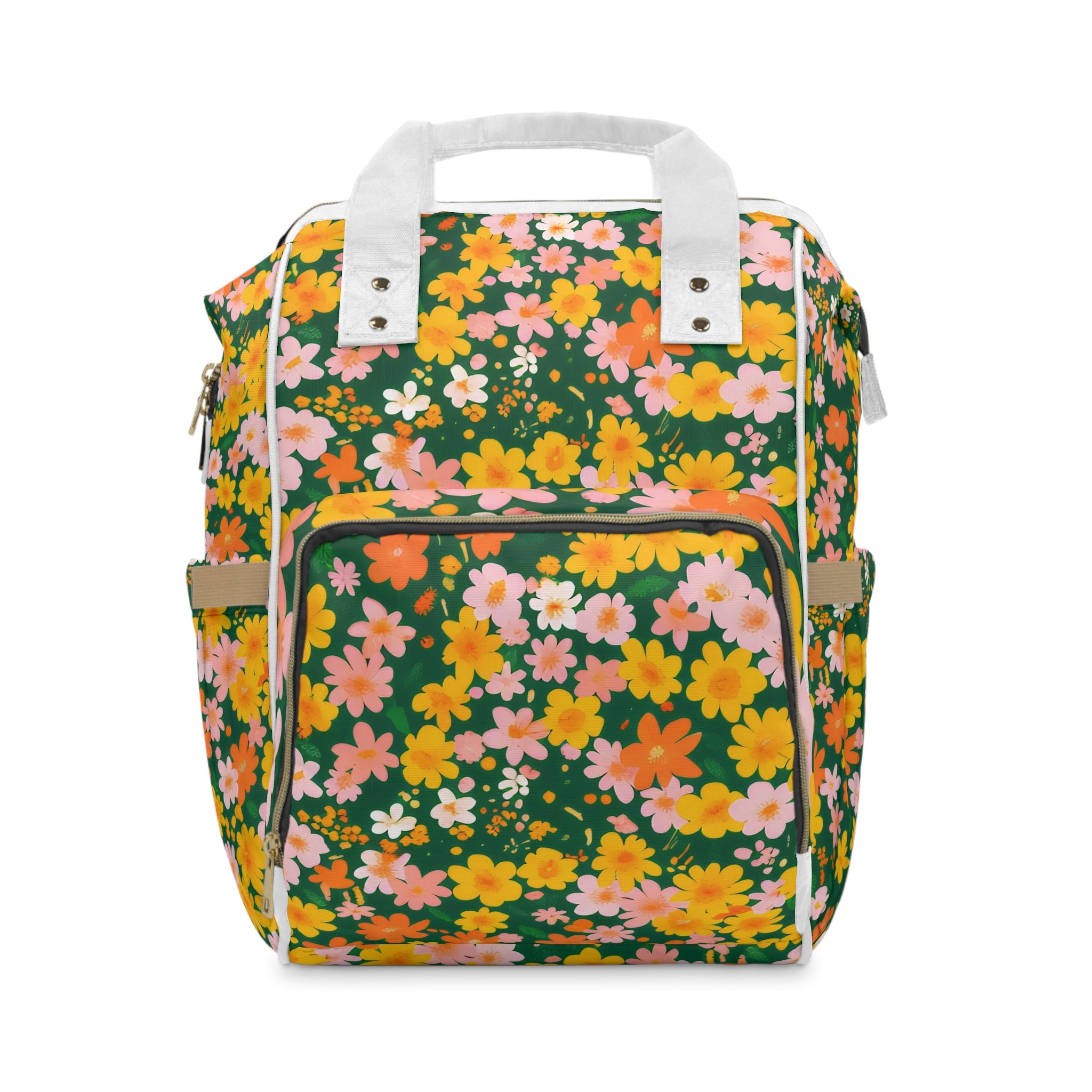Multifunctional Diaper Backpack, Artsulli - Art is Long, Life is Short, Bags, Size, 15.0" × 10.8" × 6.7'', , , , , 23408657446787560407