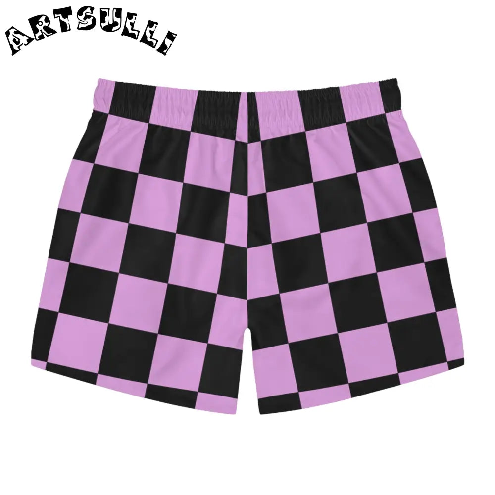 JAKKOUTTHEBXX Pixel Punk Vision Swim Trunks (AOP) JAKKOUTTHEBXX