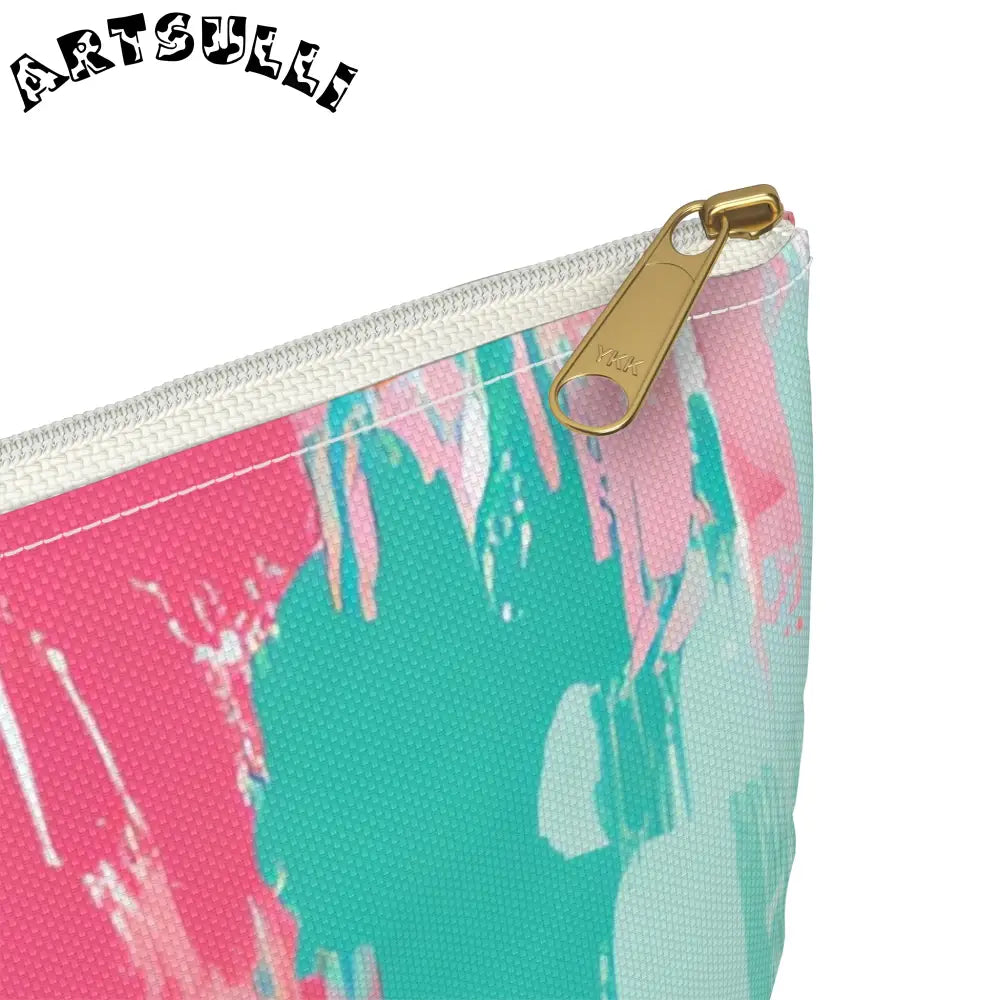 JAKKOUTTHEBXX Preppy Pixel Bloom II Accessory Pouch JAKKOUTTHEBXX