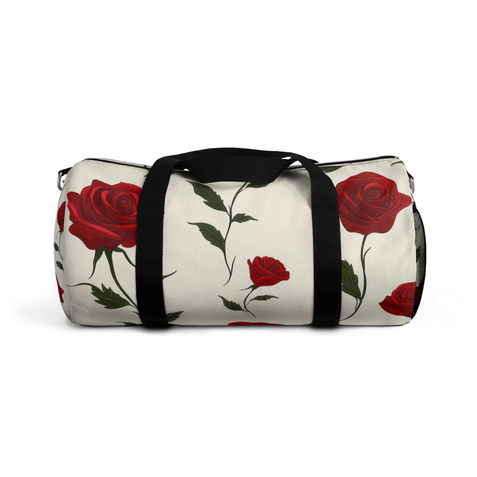 Red Roses Duffel Bag, Artsulli - Art is Long, Life is Short, Bags, Size, Small, , , , , 10462607151233