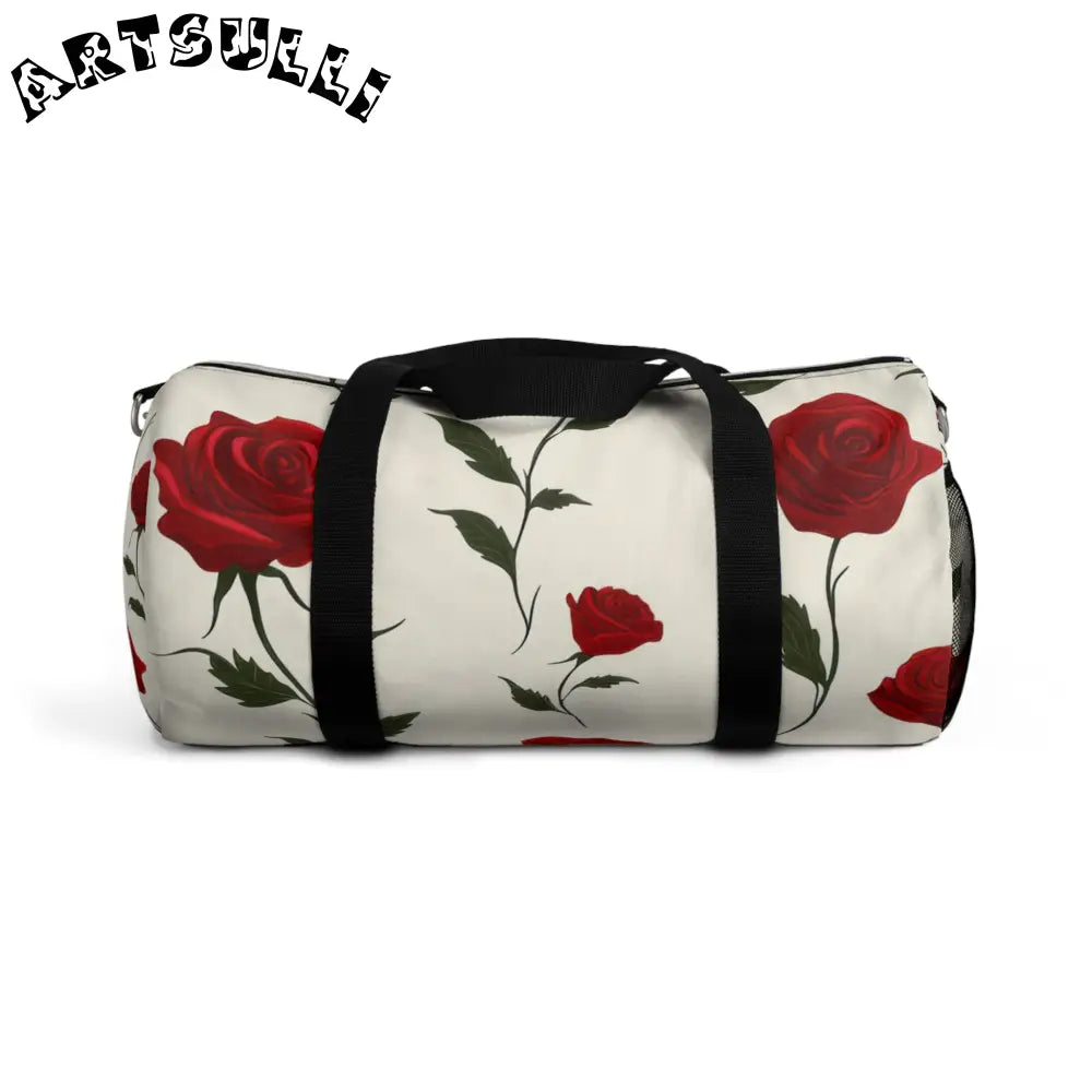 JAKKOUTTHEBXX Red Roses Duffel Bag JAKKOUTTHEBXX Artsulli - Art