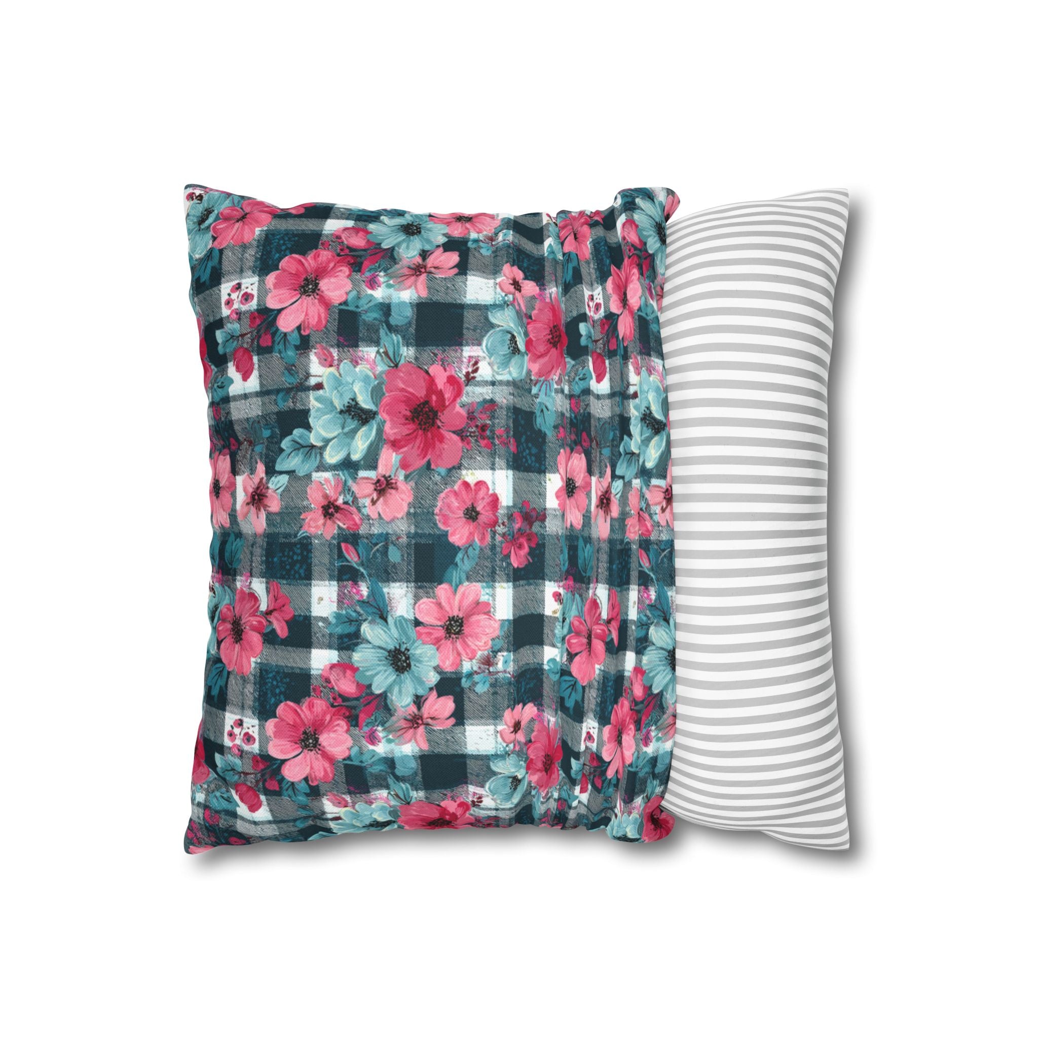 Spun Polyester Square Pillowcase