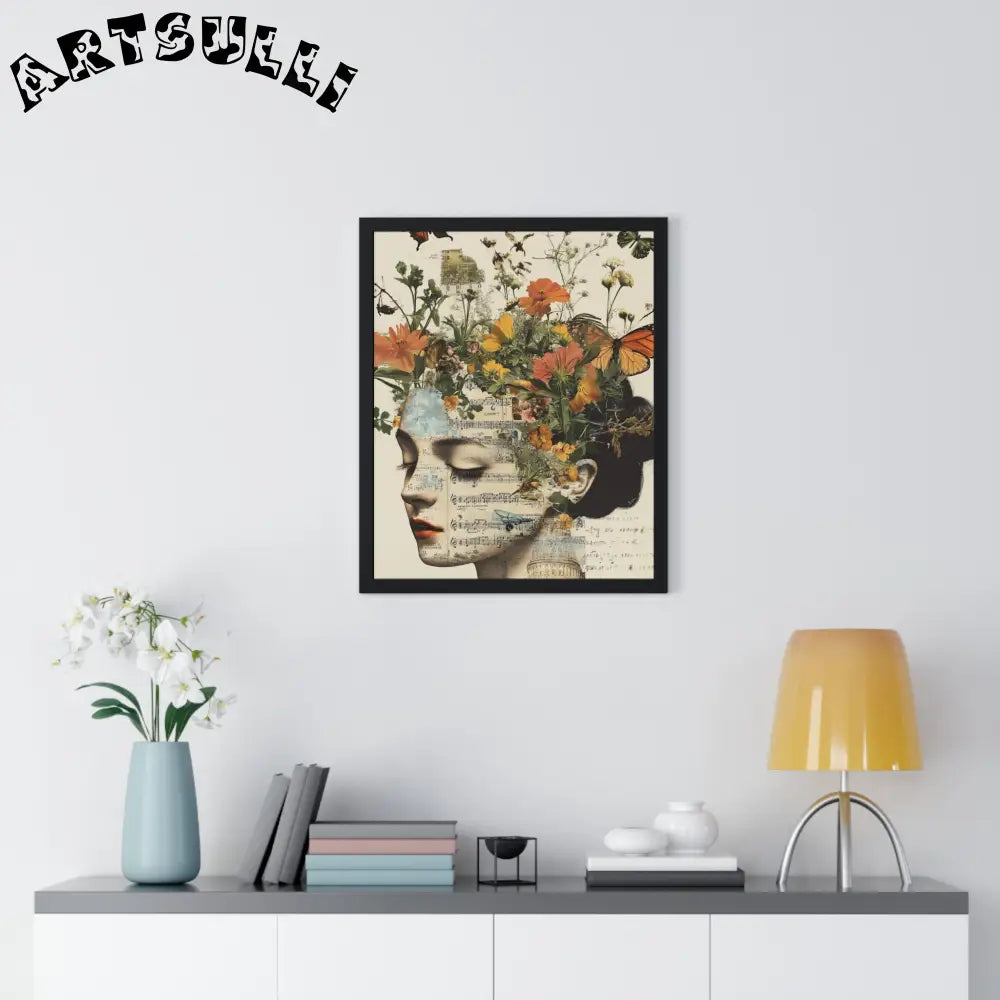 JAKKOUTTHEBXX Ethereal Muse Framed Art Printed Poster 2025