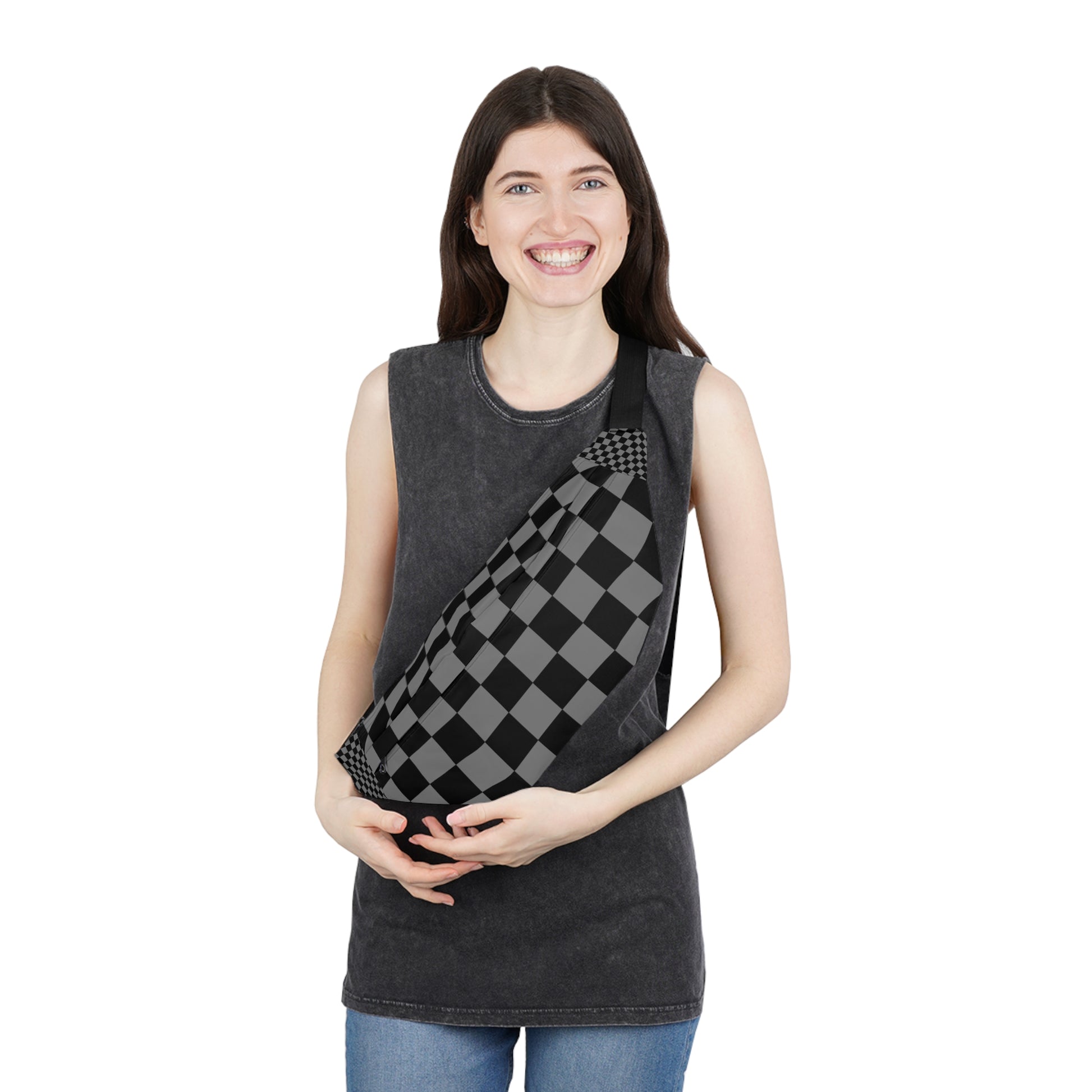 8K Void Surfer Large Fanny Pack, Artsulli - Art is Long, Life is Short, Bags, , , , , , , 