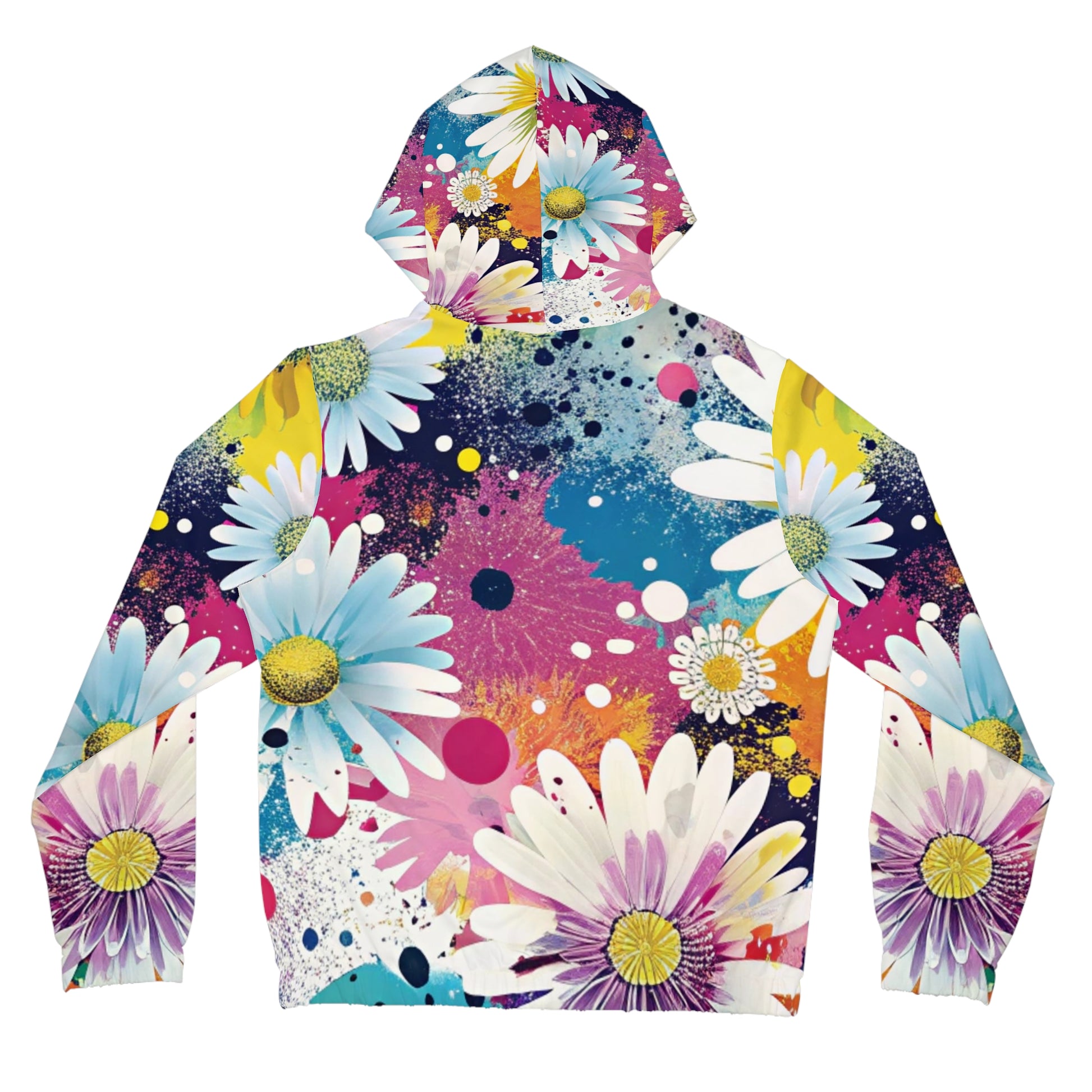 Magical Flower Explosion Multi-Color Women’s Full-Zip Hoodie (AOP), Artsulli - Art is Long, Life is Short, All Over Prints, , , , , , , 