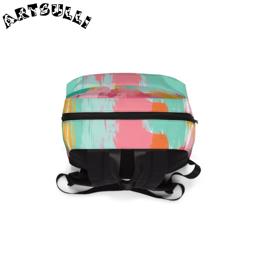 JAKKOUTTHEBXX Preppy Pixel Bloom Unisex Classic Backpack