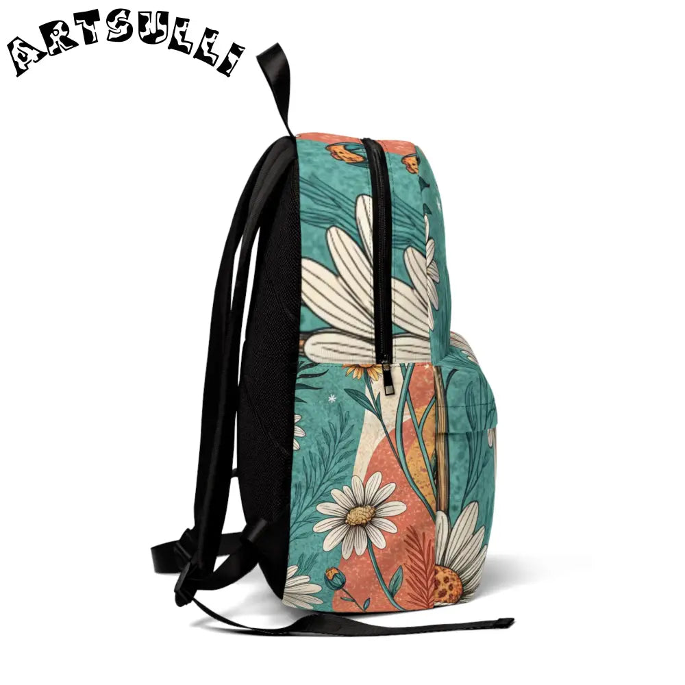 JAKKOUTTHEBXX Retro Daisy Dream Unisex Classic Backpack