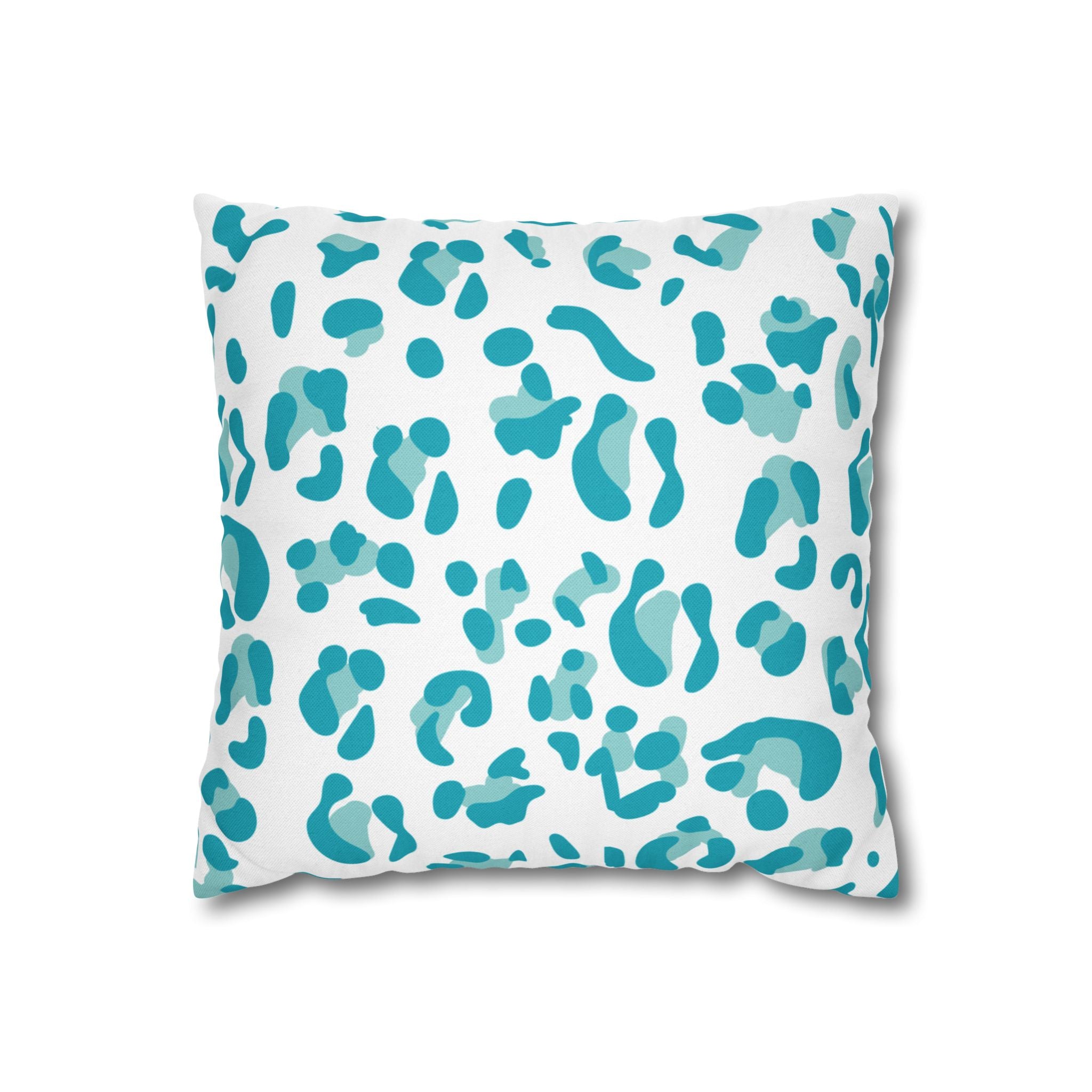 Spun Polyester Square Pillowcase