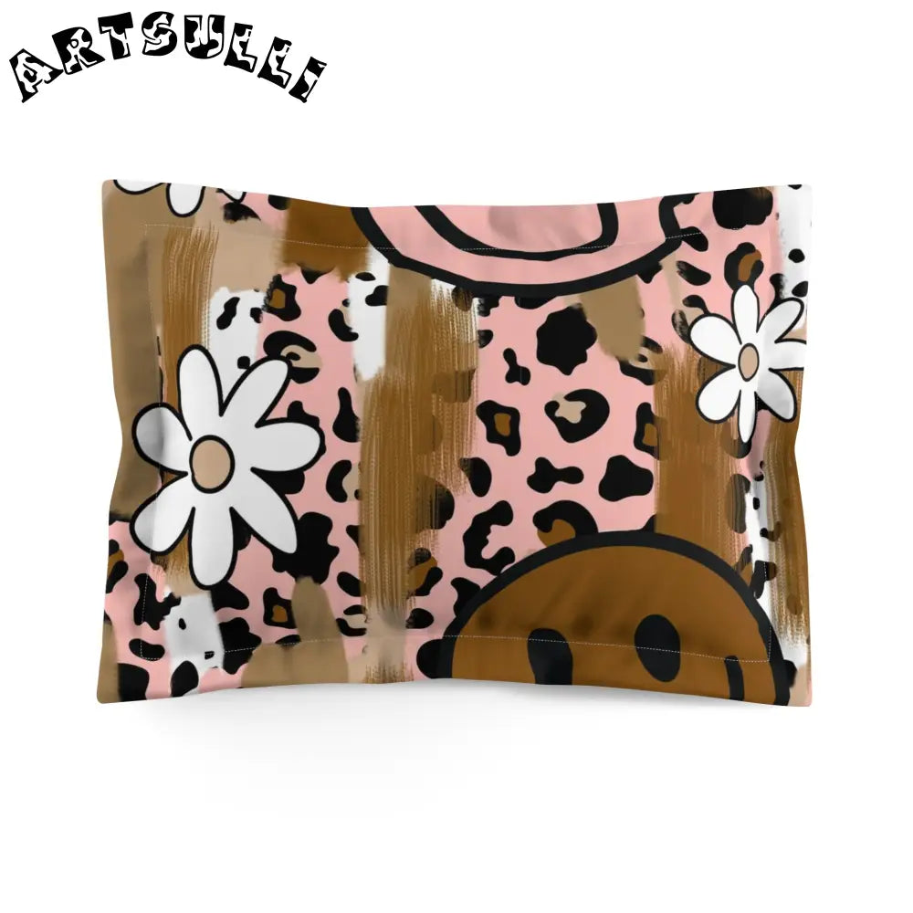 JAKKOUTTHEBXX Sutfin Ghosts Pop Art Microfiber Pillow Sham