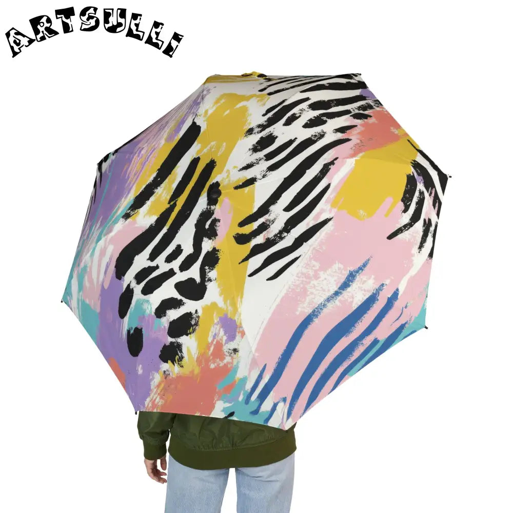 JAKKOUTTHEBXX Wild Zebra Stripes x Paint Brush Strokes Multi-Color