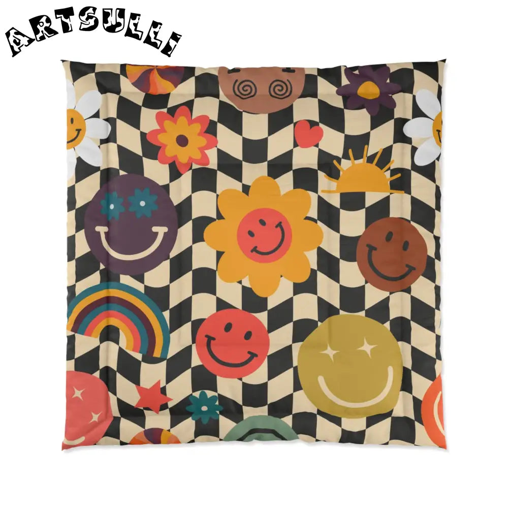 JAKKOUTTHEBXX Trippy x Wavy Checkerboard x Smiley Face x Rainbow x