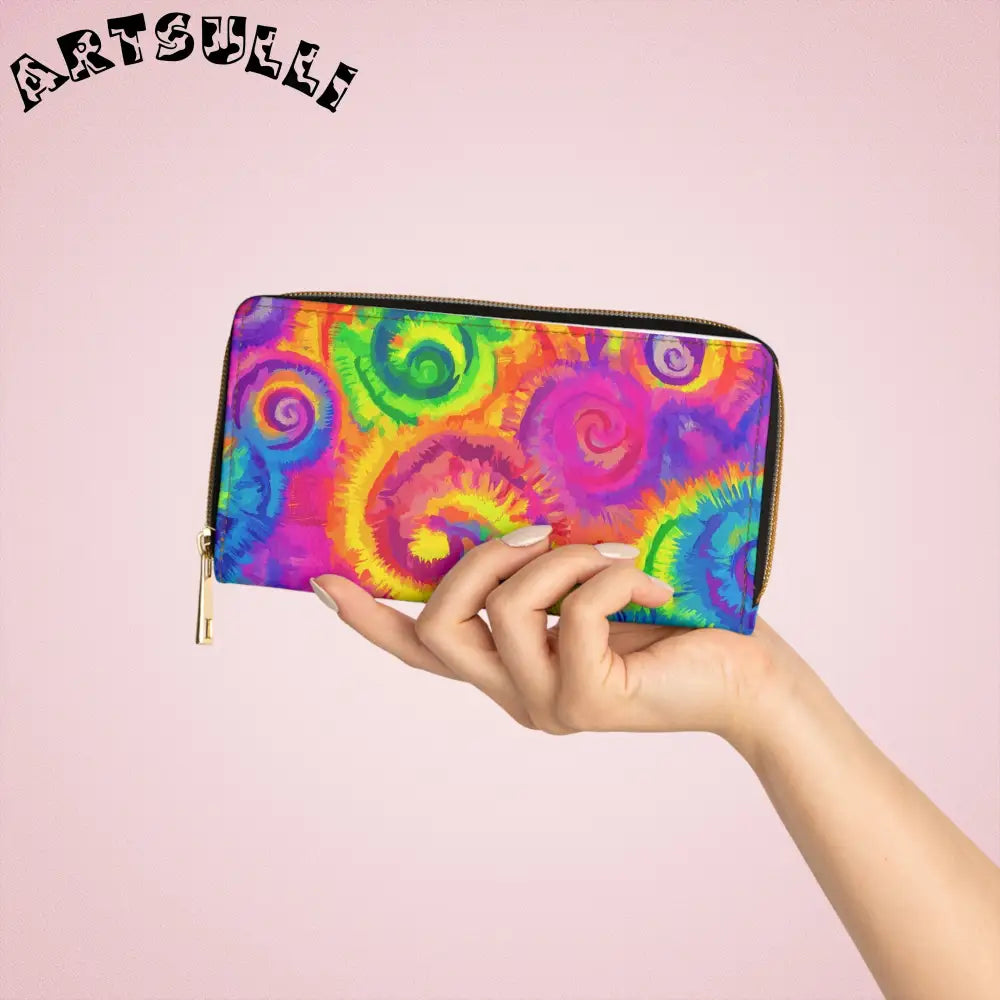 JAKKOUTTHEBXX Arcane Tie Dye Zipper Wallet JAKKOUTTHEBXX Artsulli