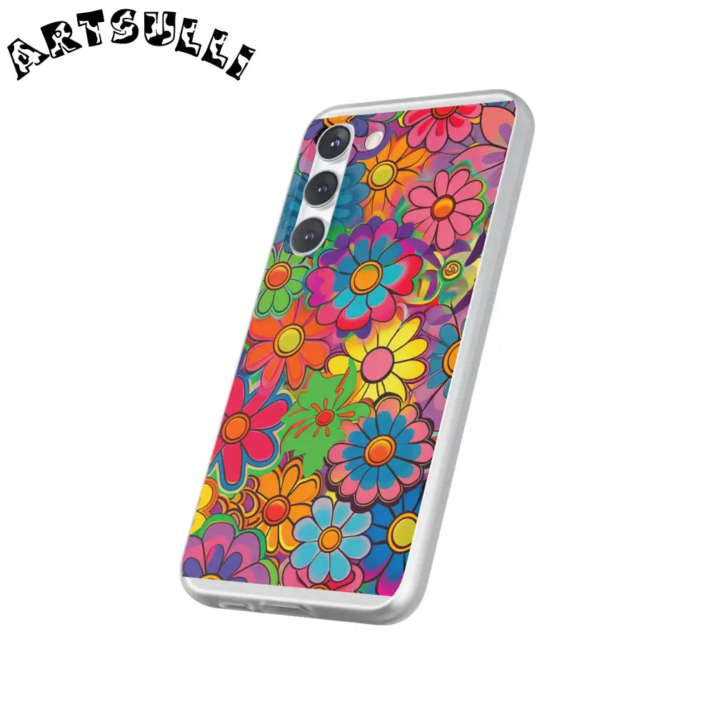 JAKKOUTTHEBXX Chromatic Daisy Dream Flexi Cases JAKKOUTTHEBXX