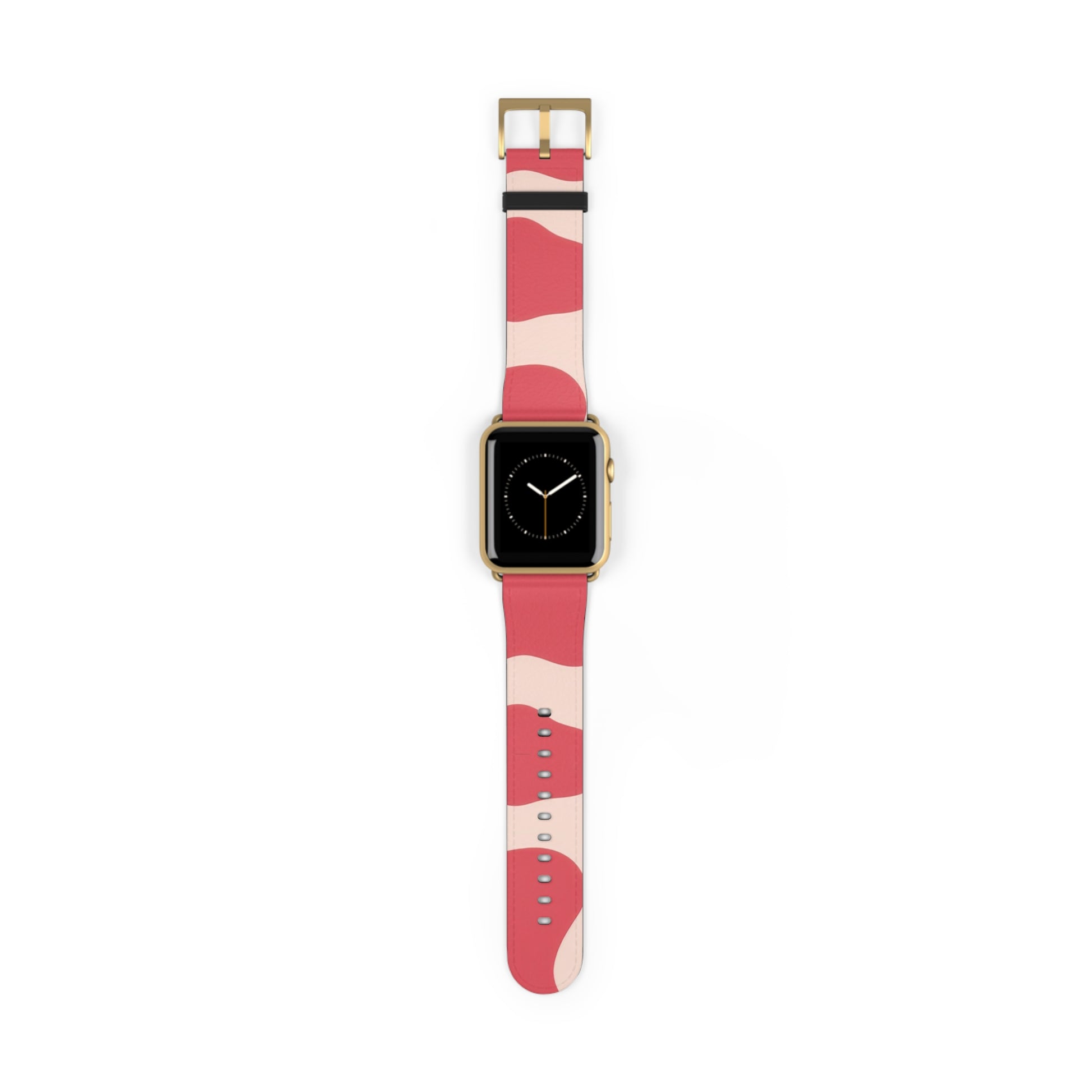 Red Jungle Cow Watch Band, Artsulli - Art is Long, Life is Short, Accessories, Size, 42 - 45 mm, Color, Gold Matte, , , 98895733850689208102