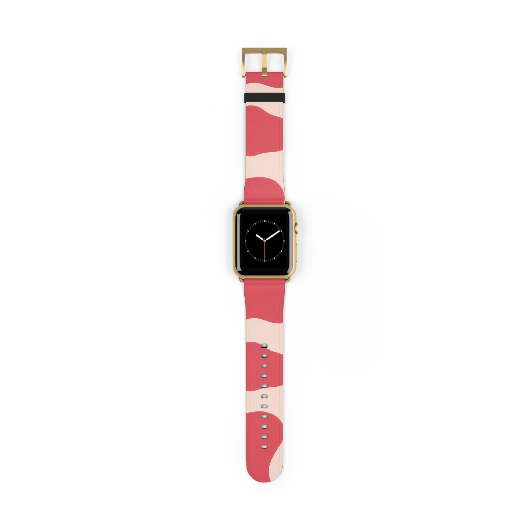 Red Jungle Cow Watch Band, Artsulli - Art is Long, Life is Short, Accessories, Size, 42 - 45 mm, Color, Gold Matte, , , 98895733850689208102