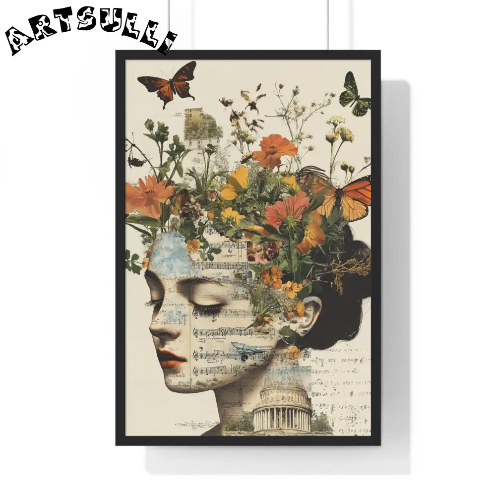 JAKKOUTTHEBXX Ethereal Muse Framed Art Printed Poster 2025