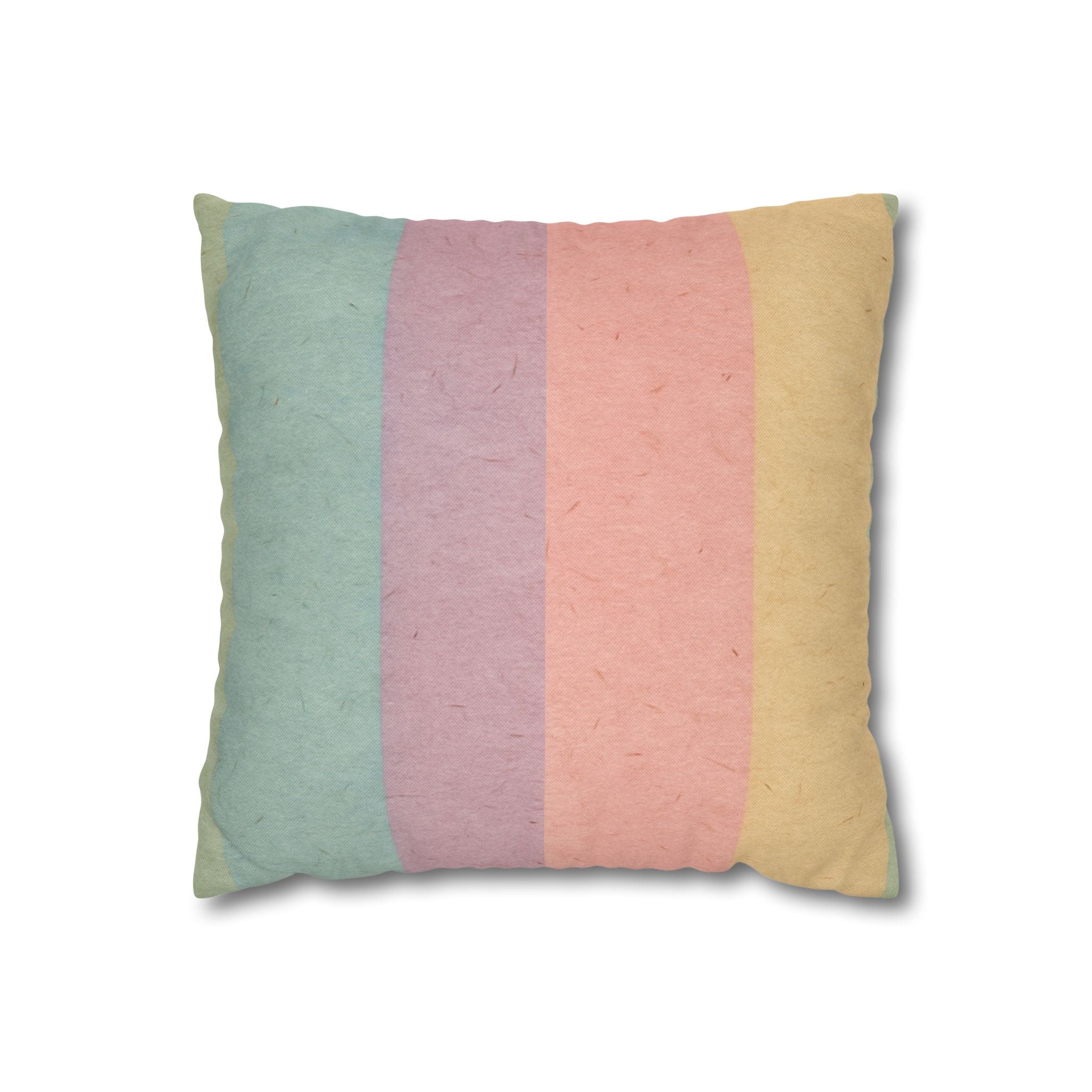 Spun Polyester Square Pillowcase