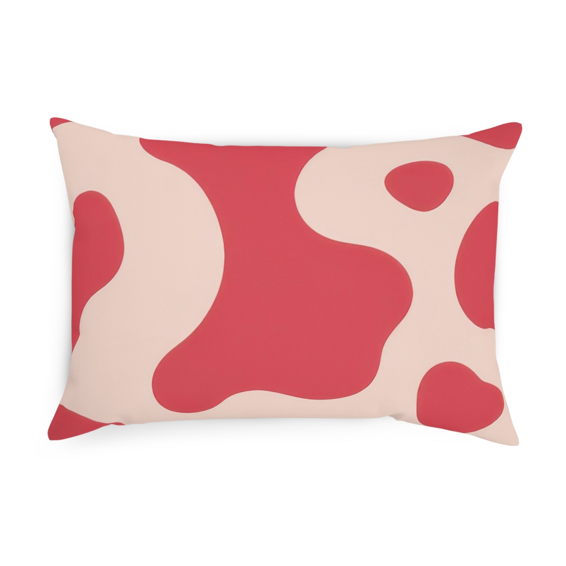 Red Jungle Cow Cushion, Artsulli - Art is Long, Life is Short, Home Decor, , , , , , , 