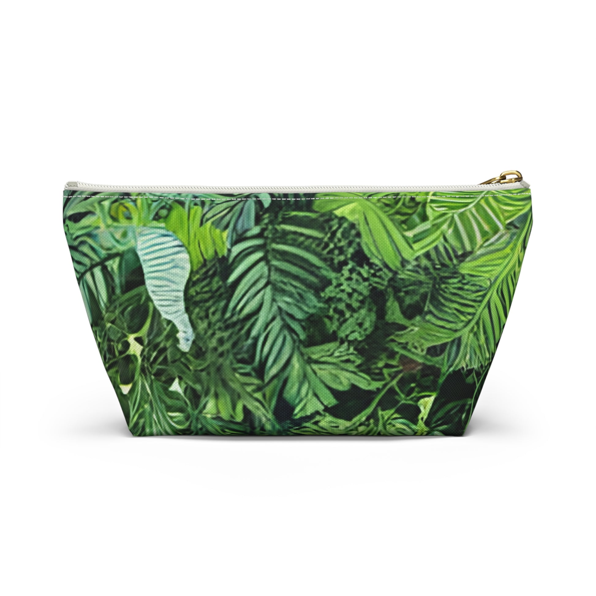Jungle Zebra Art Accessory Pouch w T-bottom, Artsulli - Art is Long, Life is Short, Bags, , , , , , , 
