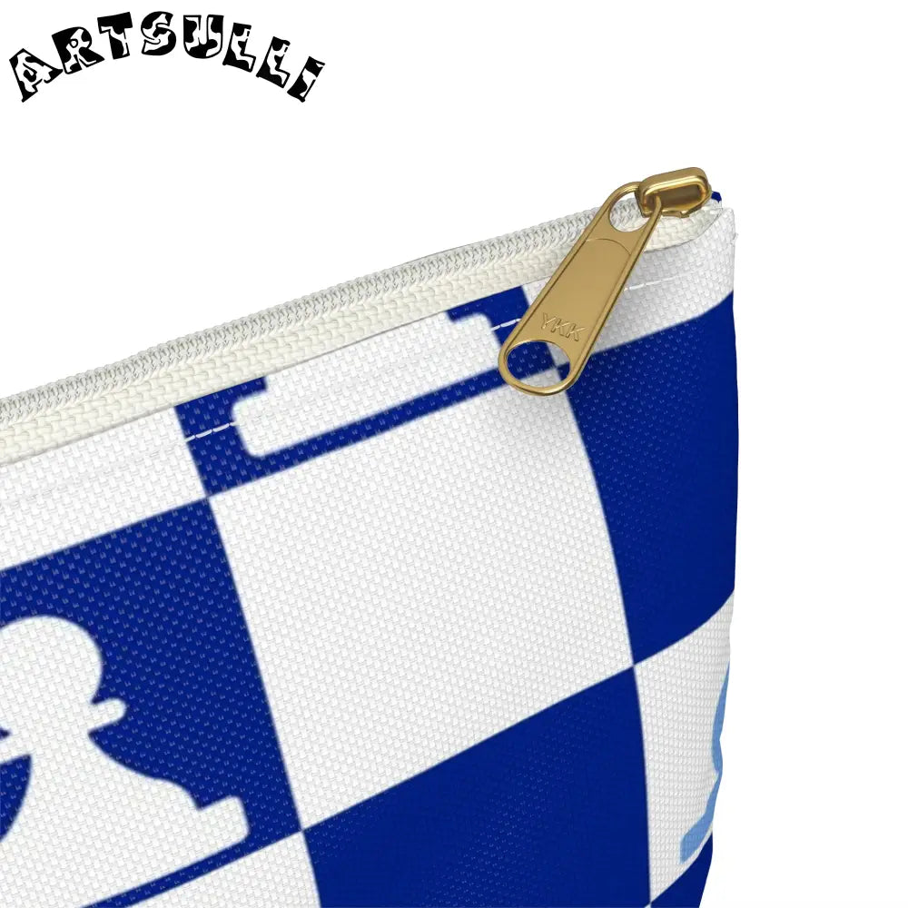 JAKKOUTTHEBXX Chessboard Zipper Pouch 2025